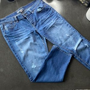 New York and Company distressed denim